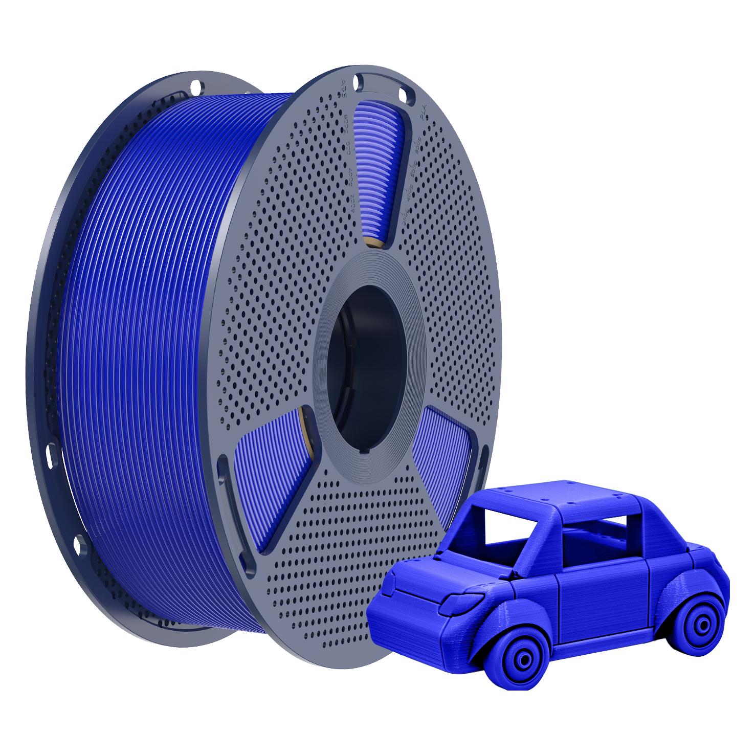 Sunlu PETG Filament - 1.75mm - 1kg (PETG, 1000 g, 1.75 mm) (SL-PETG Klein Blue)