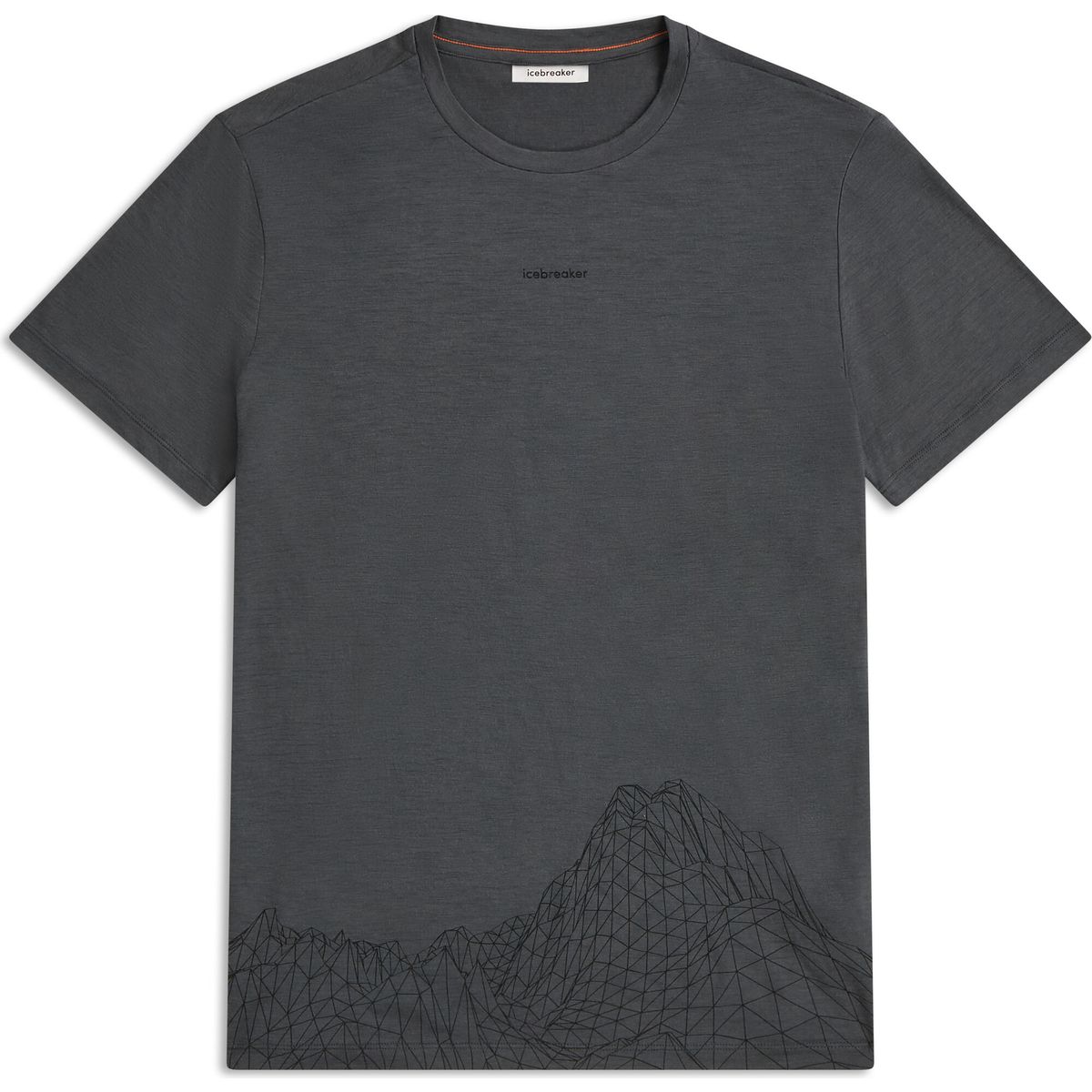 Icebreaker Men M 150 Tech Lite Short Sleeve Tee 3D Mapping obsidian (IB0A1) XL 0A57JYIB0A1-XL