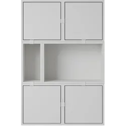 Muuto Stacked Storage Sideboard - Configuration 4, grau