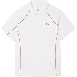 Lacoste, Unisex, Sportshirt, French Team (L), Weiss