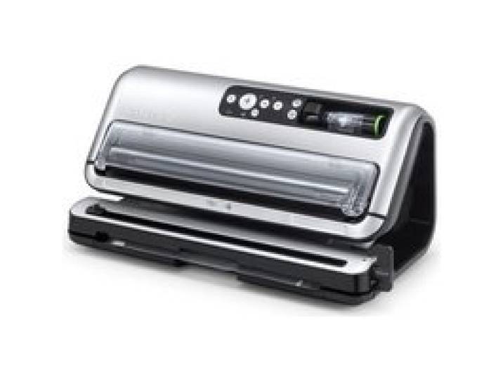 Appareil de mise sous vide - FOODSAVER - FFS006X-01 - Inox et noir - 125 W - Design vertical
