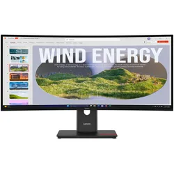 Lenovo ThinkVision T34WD-40 34" QHD VA, Curved, 120HZ, 6ms, HDMI, DisplayPort, USB-C (PD15W)