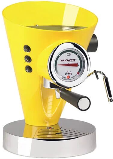 Bugatti Diva Coffee Machine Yellow