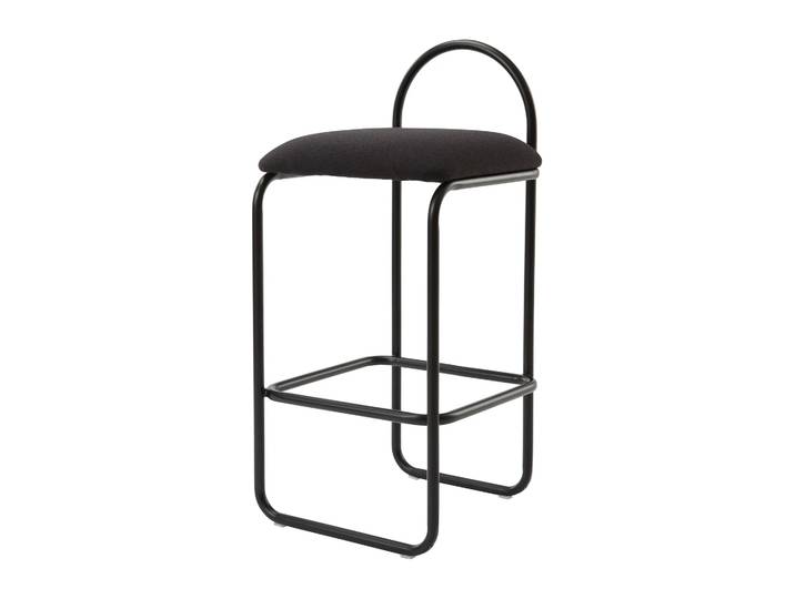 AYTM Angui Barstuhl bouclé Anthracite