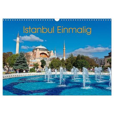 Istanbul Einmalig (Wandkalender 2026 DIN A3 quer), CALVENDO Monatskalender