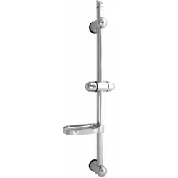 Rousseau, Duschgleitstange + Brausehalter, Duschstange Edel 60 cm