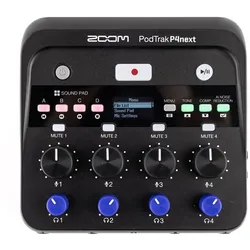 Zoom PodTrak P4next, 4-Track Podcast Recorder