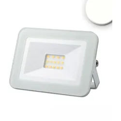 ISOLED LED Fluter PAD 10W, IP65, SMD, Alu-Druckguss, weiß, 10W 4000K 1150lm 120°, 30cm Kabel (offen) ISO-115107