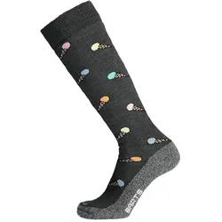 Barts, Unisex, Sportsocken, Skisock Ice Cream (35 - 38), Schwarz