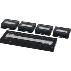 ATEN VS1824KIT - HDMI Splitter über Cat.6, 4-Port, 4 Empfänger