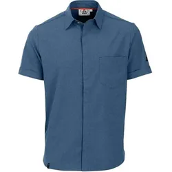MAUL Herren Hemd Coesfeld II-1/2 Hemd Karo elas, Größe 54 in Blau 74