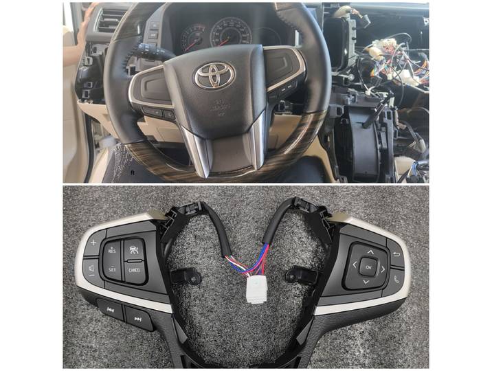 Mise à niveau du régulateur de vitesse pour Toyota Hiace 2019 – 2024, accessoires, haute Configuration du commutateur au volant multifonction
