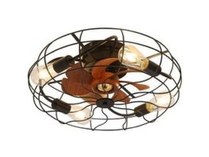 ®TONLRGY Ventilateur de plafond dintérieur de 20 pouces de qualité industrielle à 7 pales avec télécommande et ampoule