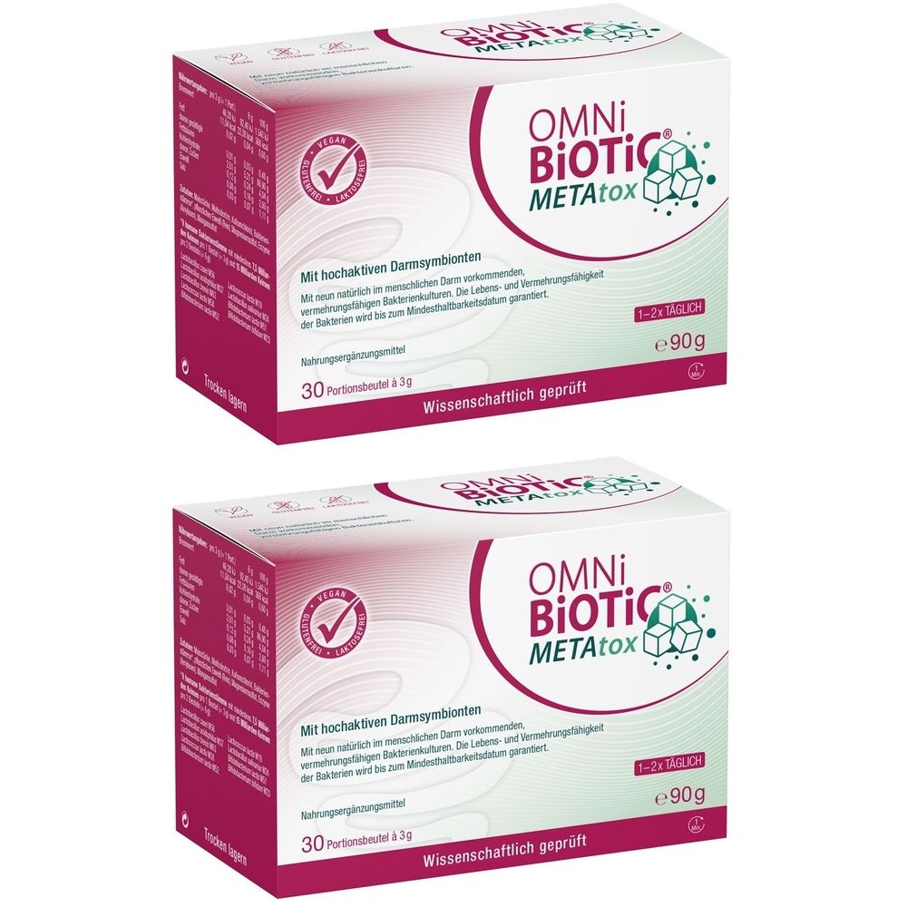Omni BiOTiC METAtox Pulver Beutel 2x 2x30x3 g