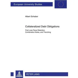 Collateralized Debt Obligations, Fachbücher von Albert Schaber