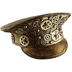 Metamorph Steampunk Maschinist Schirmmütze