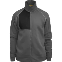 Jobman 5141 ReiẞVerschluss-Sweatshirt XXL Dunkelgrau