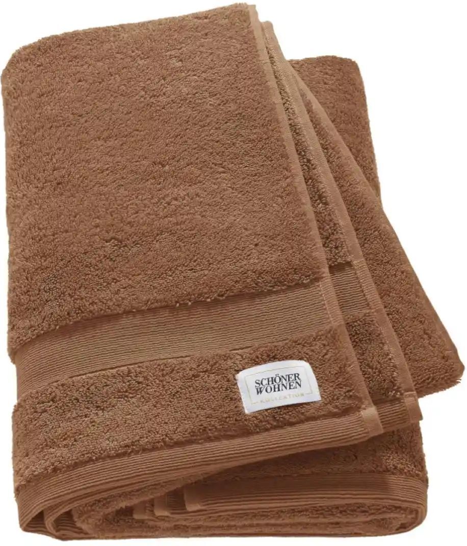 SCHÖNER WOHNEN Kollektion Duschtuch   ¦ braun ¦ Maße (cm): B: 70 H: 1,5