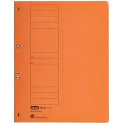 Elba, Mappe, Ösenhefter aus Karton, orange, Amtsheftung halber Vorderdeckel, gepackt zu 50 Stück (A4, 50x)