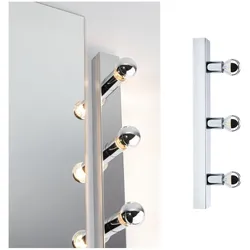 Paulmann 80096 Spiegelleuchte Regula II IP44 E14 230V max. 3x40W dimmbar Chrom