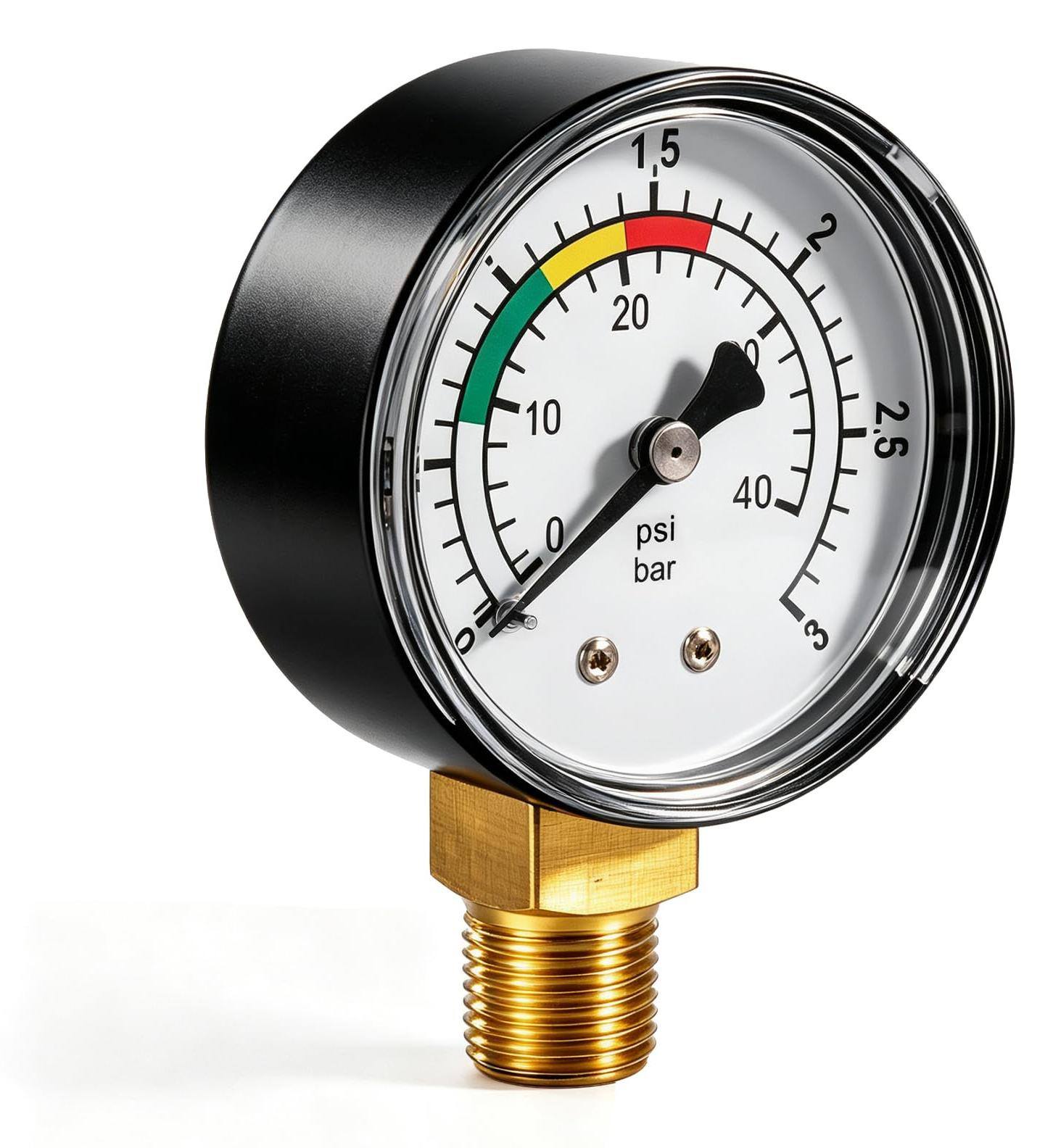 Selius Manometer 0-3 bar/psi voor zwembadfilter en waterfiltersysteem