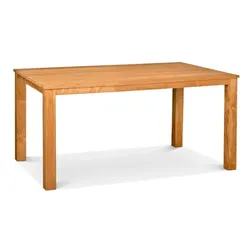 Gartentisch Aberdeen 180 x 100 cm Teak Braun