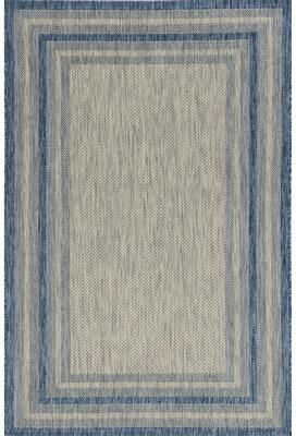 Porch & Den Costelloe Textured Border Area Rug