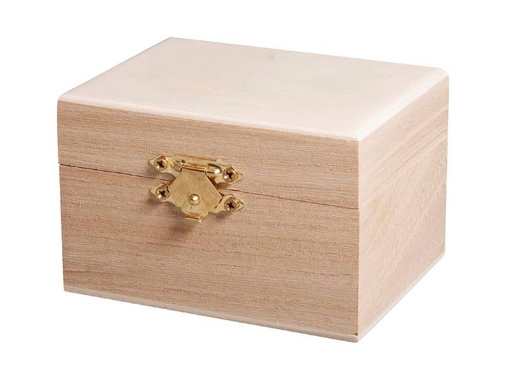 Rayher Holz-Schatulle FSC Mix Credit 9 × 7 × 6 cm