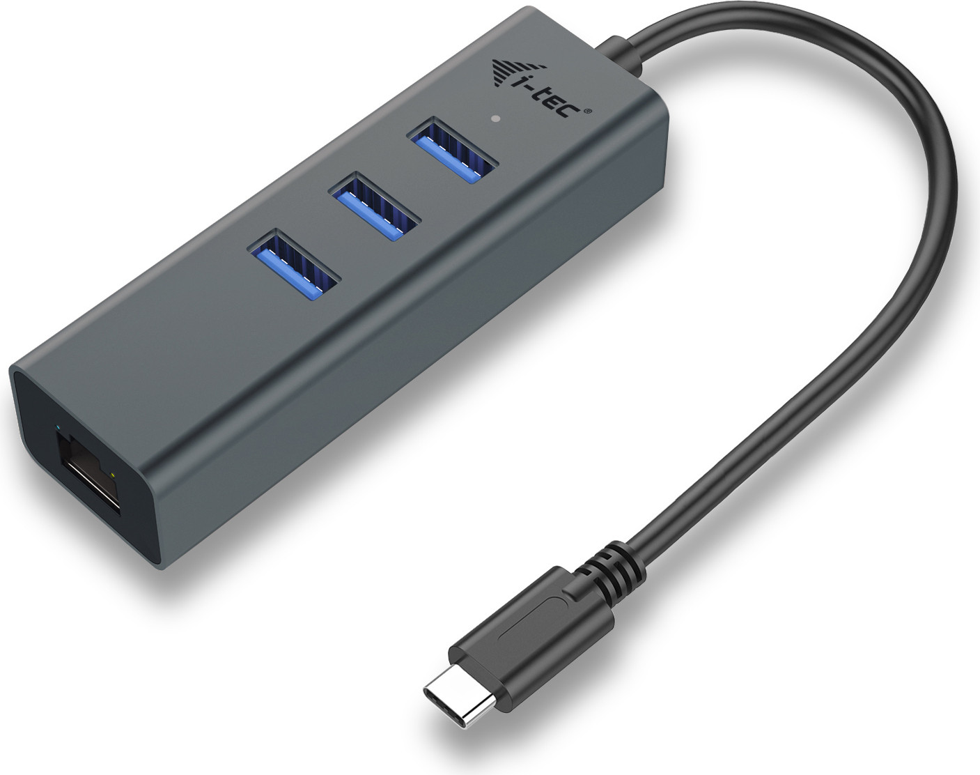 iTEC USB-C hub met 3 poorten en Gigabit Ethernet