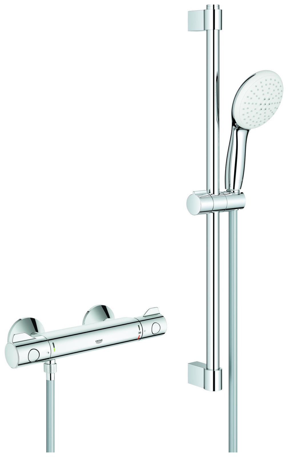 Grohe Grohtherm 800 thermostaatdouchekraan met sprayfunctie