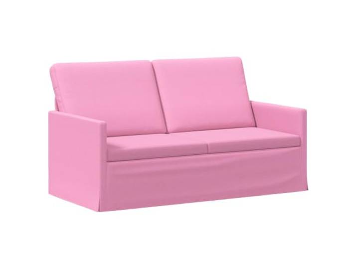 vidaXL 2-Sitzer Sofa Rosa 150 x 81 x 82 cm Stoff