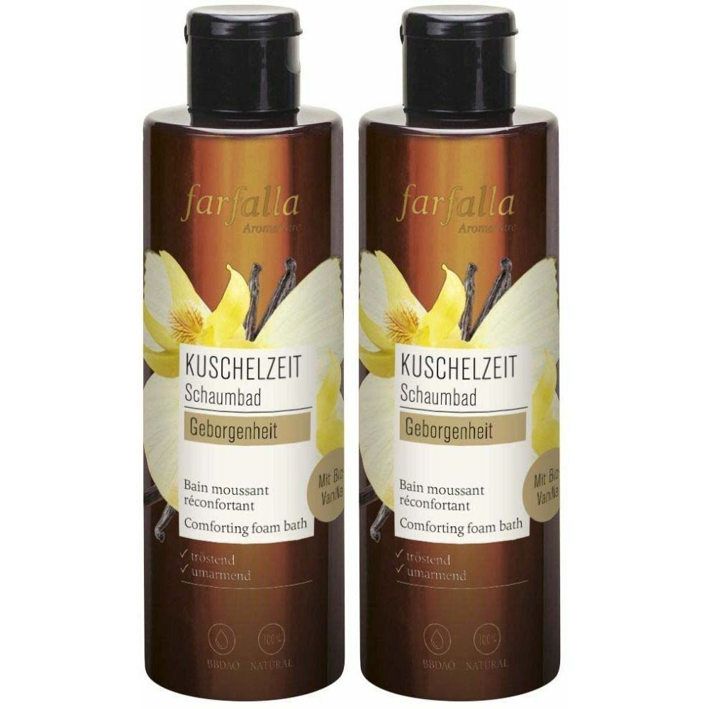 Farfalla Schaumbad Kuschelzeit 200 ml x2 2x200 Bad