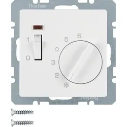Berker Raumtemperaturregler mit Öffner 20316089