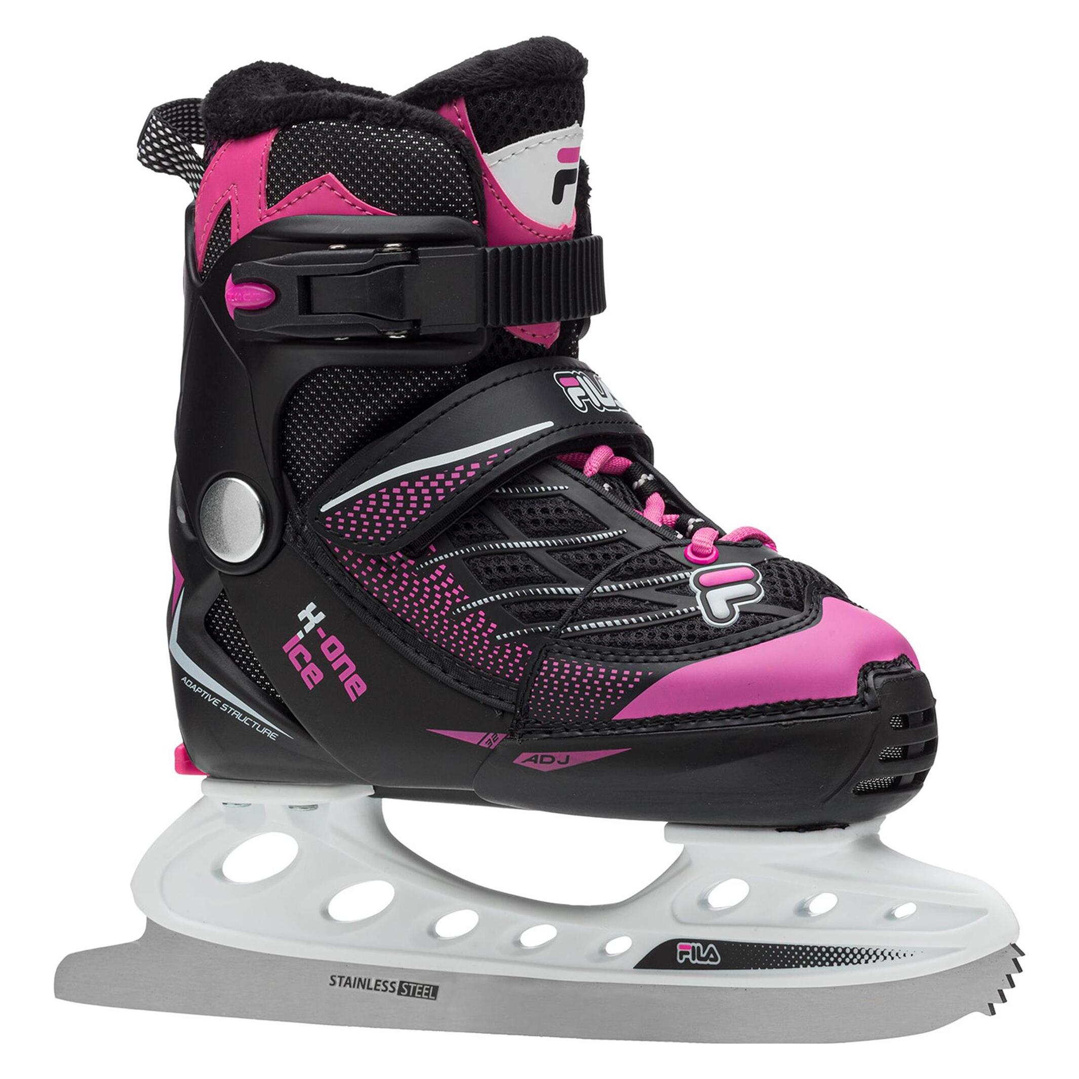 FILA FS ŁYŻ X-ONE ICE G Black/Pink M35 F22 (32, 35) (010422205350)