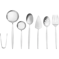 Karaca Lizbon 7-teiliges Servierset in Box, Silber