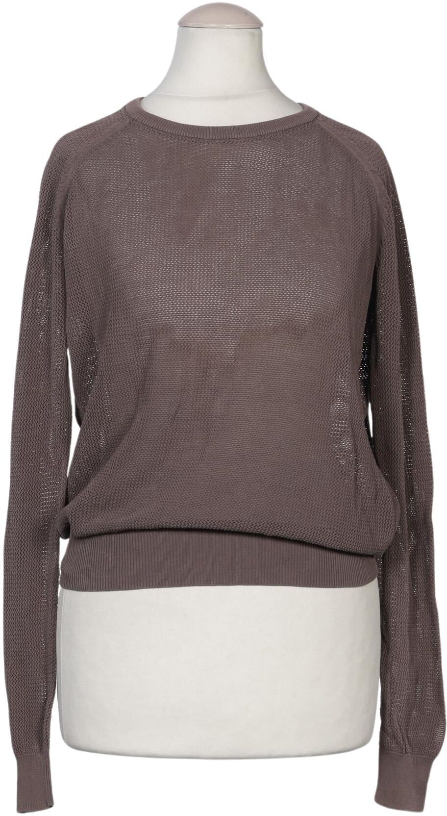 COS Damen Pullover, Grau, Gr. S, Baumwolle - Second Hand
