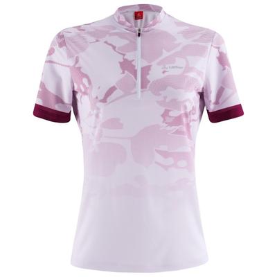 Löffler - Women's Bike Shirt Half-Zip Illusion - Radtrikot Gr 42 lila