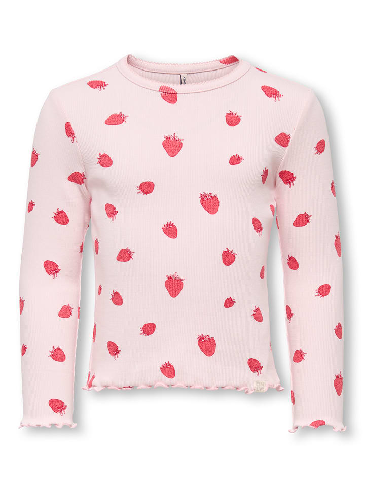 KIDS ONLY Longsleeve "Trinny" in Rosa - 110