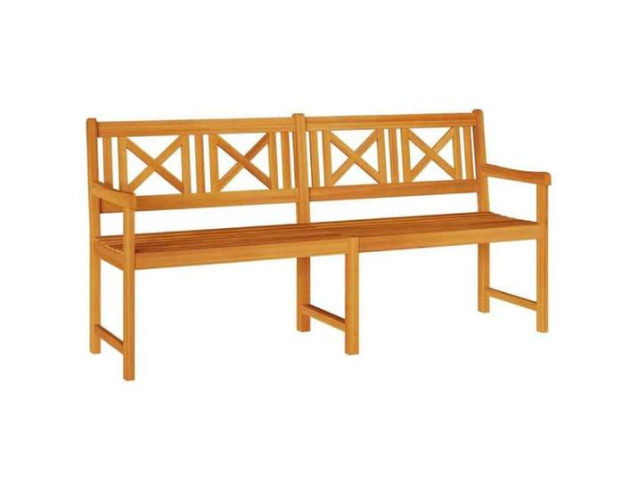 NEW Banc extérieur Naturel 180 x 56 x 90 cm Bois d'Acacia Massif Mobilier de jardin_81165