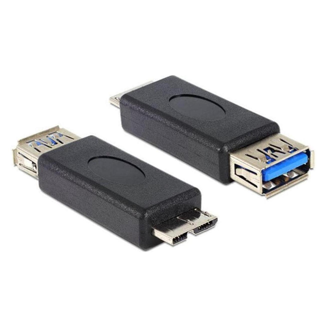 Delock USB3.0 Adapter: A-Buchse zu MicroB-Stecker (65183)