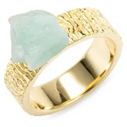 THOMAS & SOHN Brasilianischer Smaragd ca.2,70ct Ring Silber vergoldet