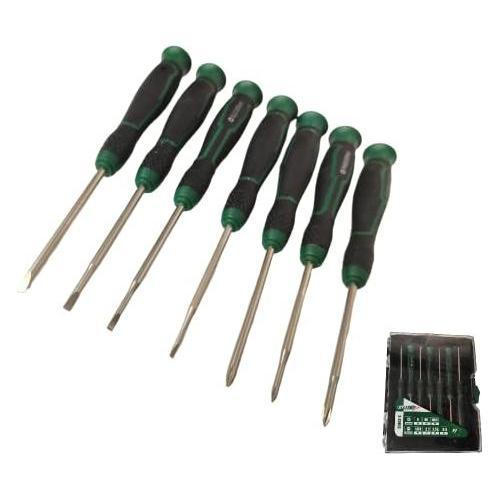 Stalco PREMIUM PRÄZISIONS-SCHRAUBENDREHER 7 TLG Set Schraubenzieher Feinmechanik (24448796)