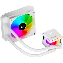 Rampage Chłodzenie wodne INFINITE V120 Białe, CPU Wasserkühler, Weiss