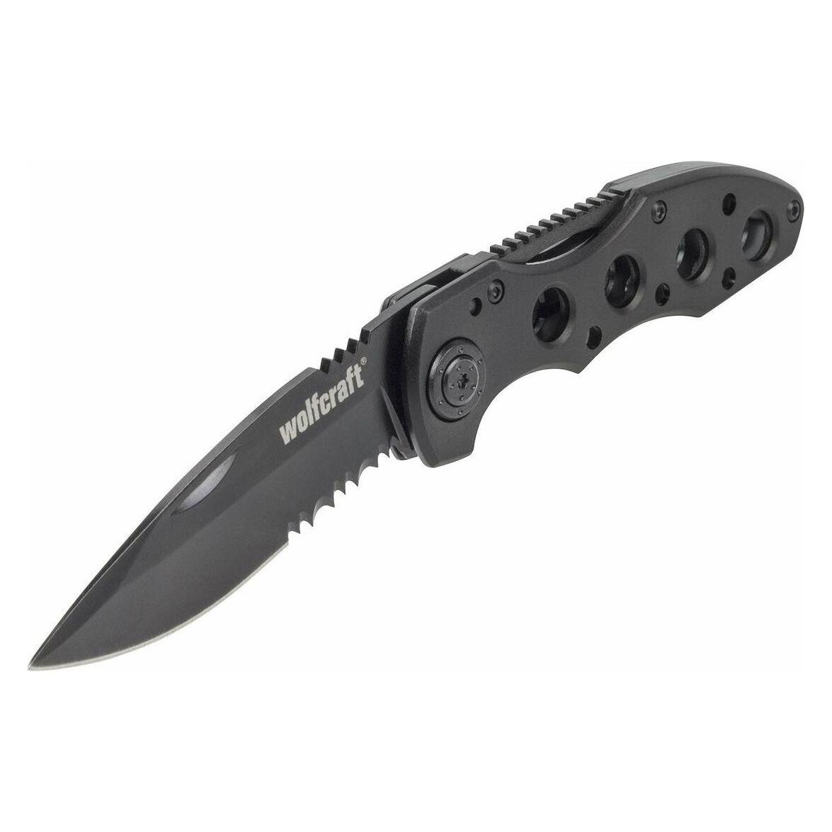 wolfcraft 1 Klappmesser 75mm gezahnte Klinge (7.50 cm) (4289000)