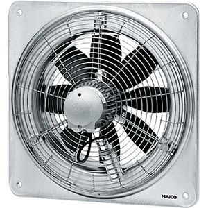 Maico Axiallüfter EZQ 30/4 B, 46,5 x 46,5 cm, Ø 300 mm, Drehzahl regelbar, reversierbar, 75 dBA, Luftmenge 1850 m³/h