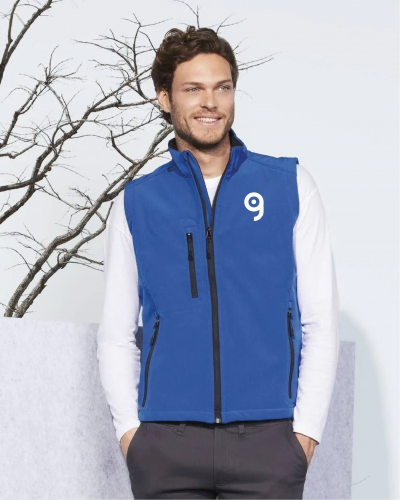 Gilet Rallye uomo BMW, 3 tasche zip, vita regolabile Personalizzate o neutre Sol's