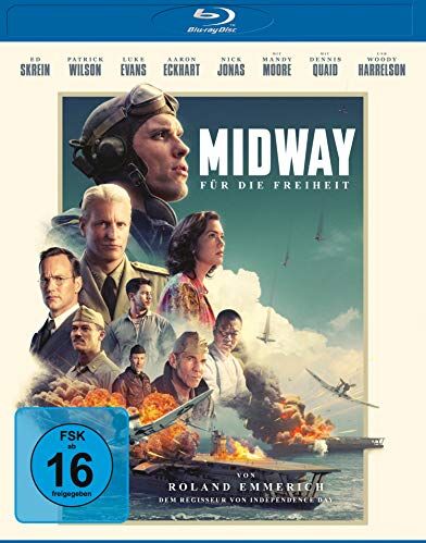 Roland Emmerich - Midway - Für die Freiheit [Blu-ray] - Preis vom 14.10.2026 23:07:16 h