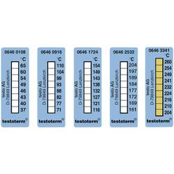 testo testoterm Temperaturmessstreifen 37 bis 65 °C Inhalt10 St. 0646 0108