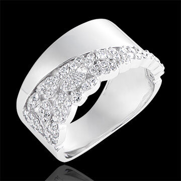 Edenly Ring Schicksal - Constance - 750er WeiÃŸgold und Diamanten