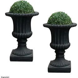 HTI-Living, Blumentopf, Pflanzkübel 2er-Set (30.50 x 41 cm)